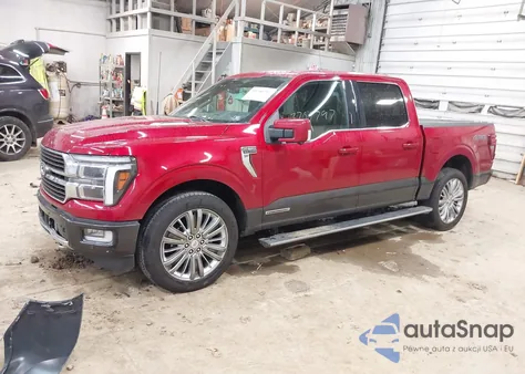 2024 Ford F-150 King Ranch z USA, uszkodzony, nr VIN 1FTFW6LD8RFA00655